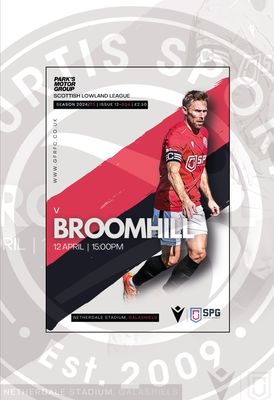 Gala Fairydean Rovers v Broomhill - 12/04/25 Gala Fairydean Rovers v Broomhill - 12/04/25