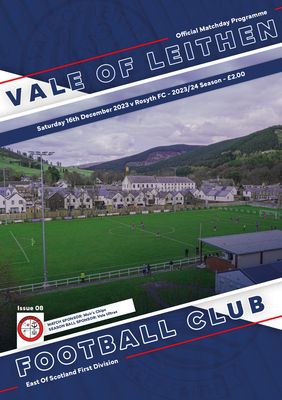 Vale of Leithen v Rosyth - 16/12/23