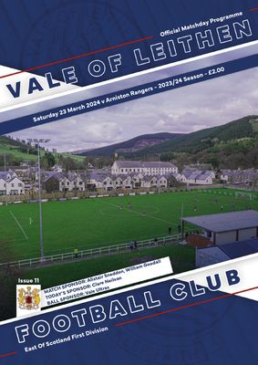 Vale of Leithen v Arniston Rangers - 23/03/24
