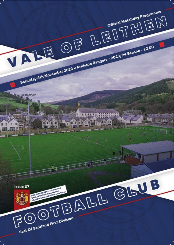 Vale of Leithen v Arniston Rangers - 04/11/23