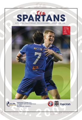 The Spartans v Elgin City - 19/10/24