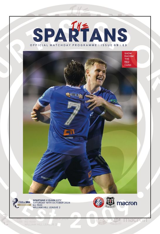 The Spartans v Elgin City - 19/10/24