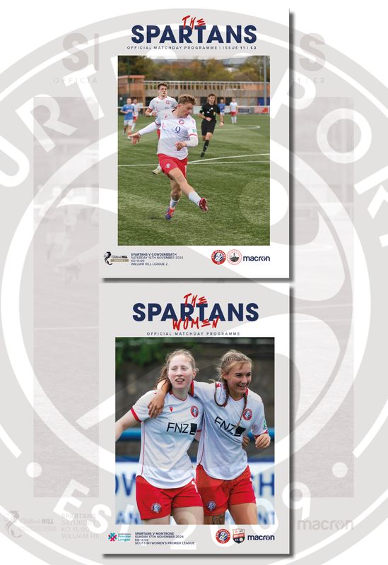 The Spartans v Stirling Albion - 16/11/24