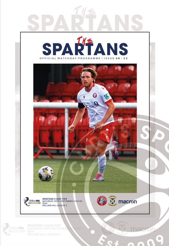 The Spartans v East Fife - 28/09/24