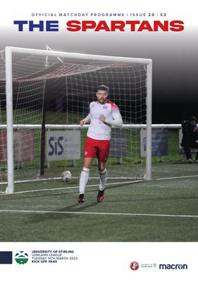 The Spartans v University of Stirling - 14/03/23