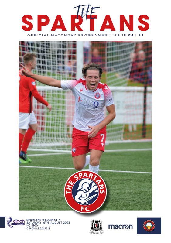 The Spartans v Elgin City - 19/08/23