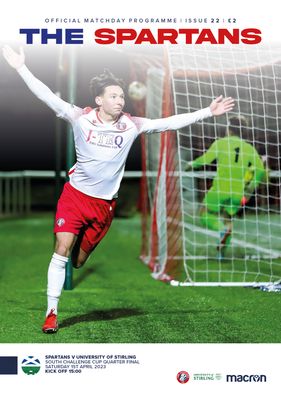The Spartans v University of Stirling - 01/04/23