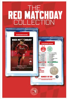 THE RED MATCHDAY COLLECTION - #12 v Celtic