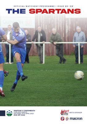 The Spartans v Cowdenbeath - 15/04/23