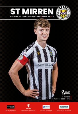 St Mirren v Dundee - 12/08/23