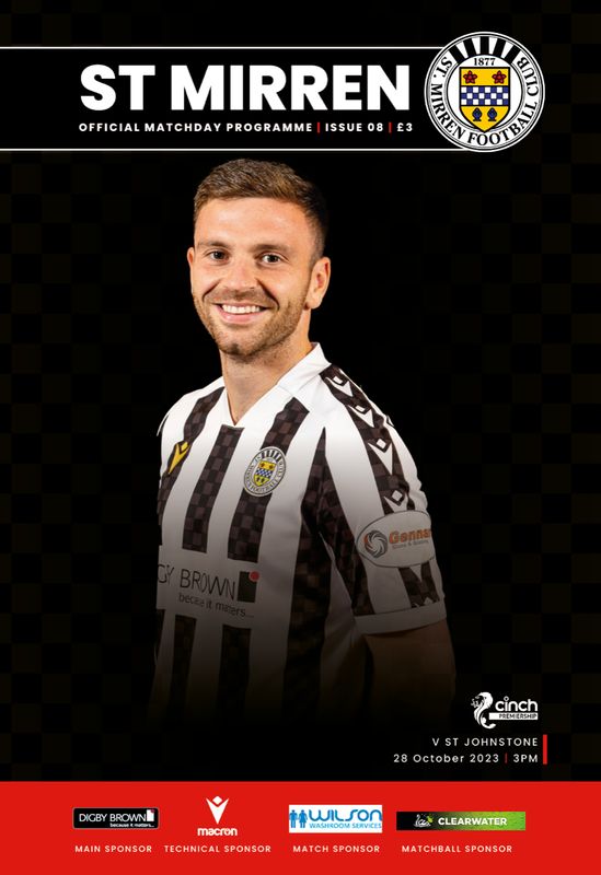 St Mirren v St Johnstone - 28/10/23
