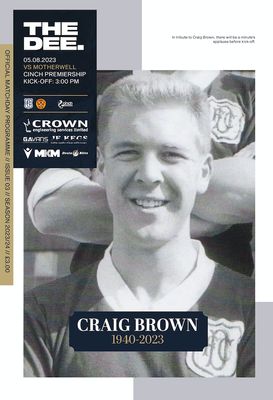 Dundee v Motherwell - 05/08/23