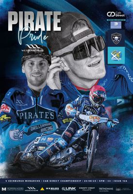 Poole Pirates v Edinburgh Monarchs INSERT - 20/08/23