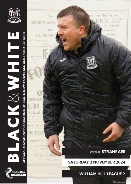 Elgin City v Stranraer - 02/11/24