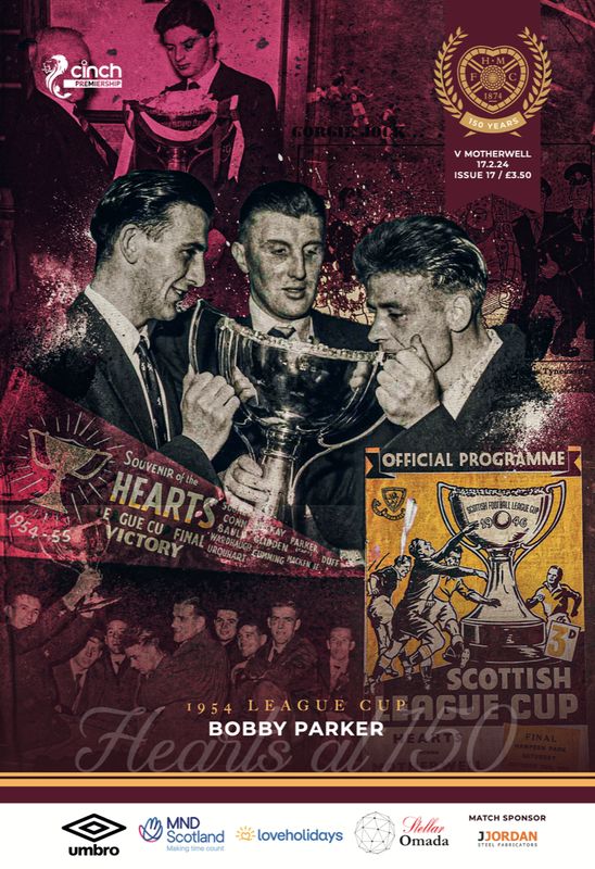 Heart of Midlothian v Motherwell - 17/02/24