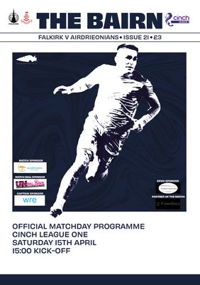 Falkirk v Airdrieonians - 15/04/23 Falkirk v Airdrieonians - 15/04/23