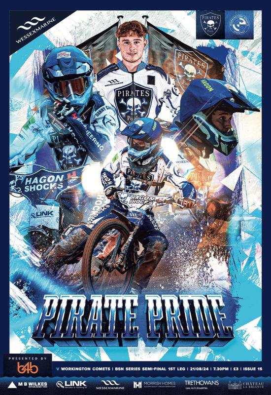 Poole Pirates v Workington Comets - 21/08/24