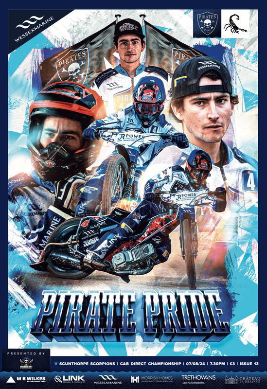 Poole Pirates v Scunthorpe Scorpions - 07/08/24