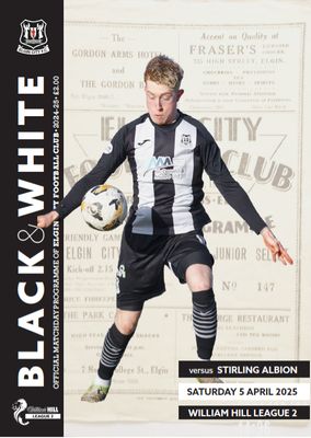 Elgin City v Stirling Albion - 05/04/25