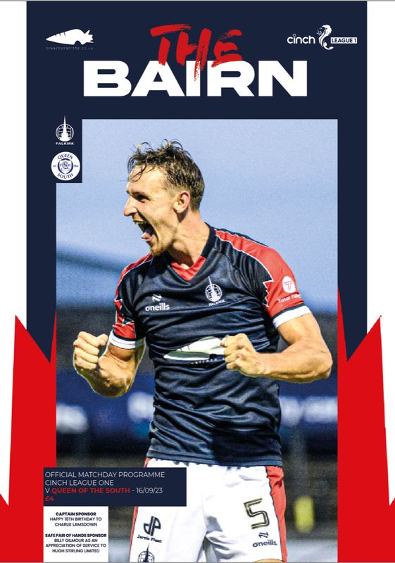 Falkirk v Queen of the South - 16/09/23