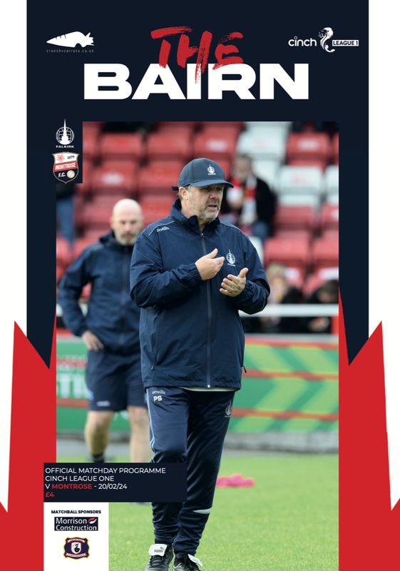 Falkirk v Montrose - 20/02/24
