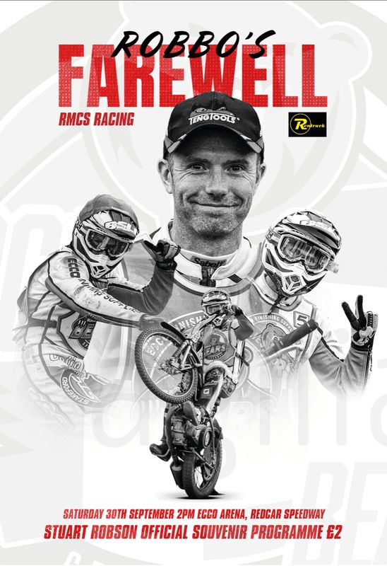 Stuart Robson Farewell (2023) INSERT - 30/09/23