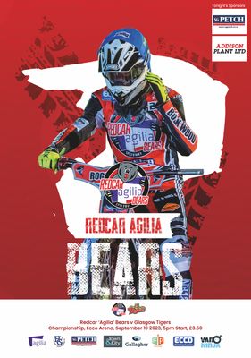 Redcar Bears v Glasgow Tigers - 10/09/23 Redcar Bears v Glasgow Tigers - 10/09/23