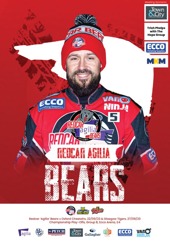 Redcar Bears v Oxford Cheetahs / Glasgow Tigers 2 in 1 - Sep '23