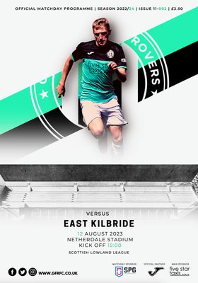 Gala Fairydean Rovers v East Kilbride - 12/08/23
