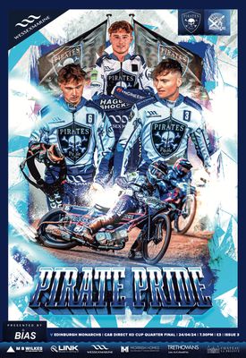 Poole Pirates v Edinburgh Monarchs - 24/04/24