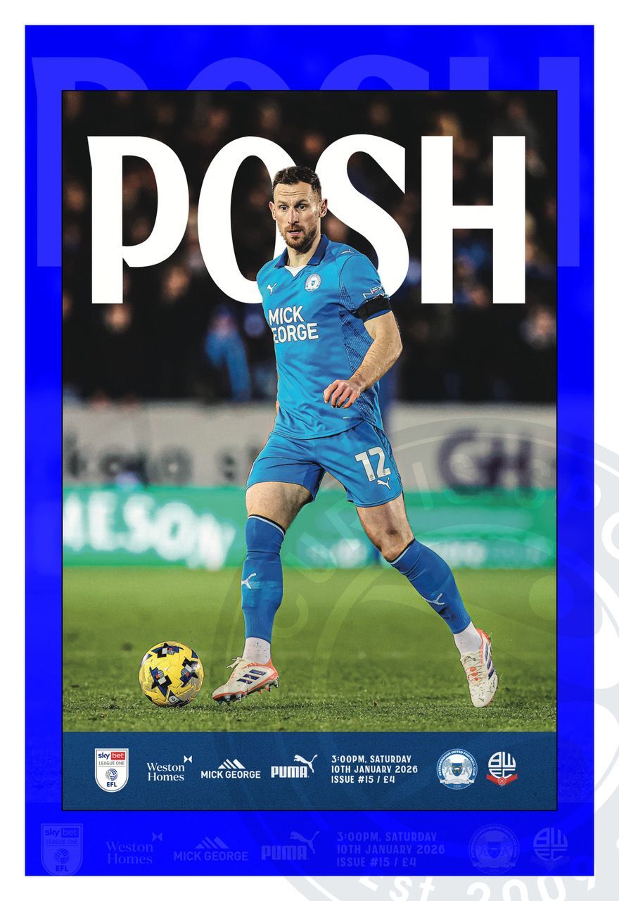 Peterborough United v Bolton Wanderers - 10/01/26