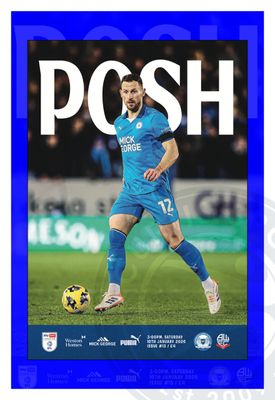 Peterborough United v Bolton Wanderers - 10/01/26