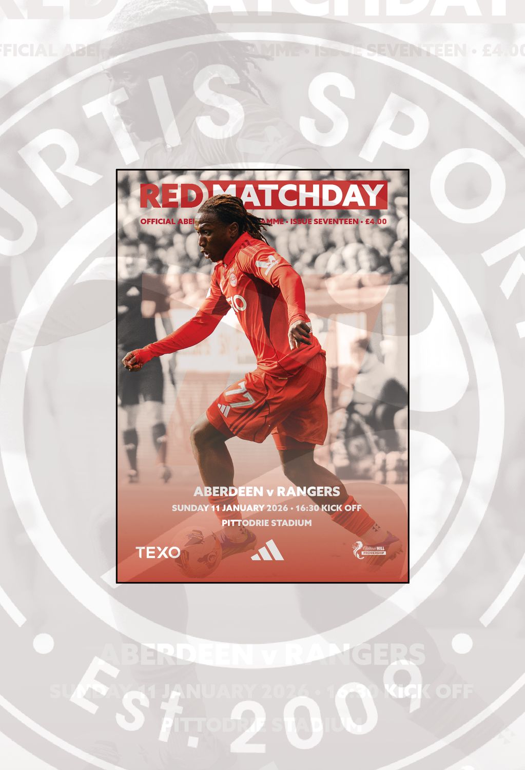 Aberdeen v Rangers - 11/01/26