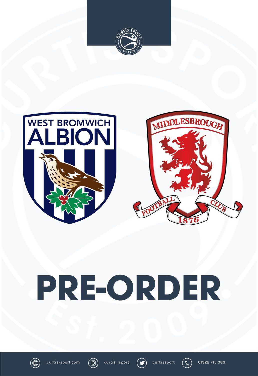 West Bromwich Albion v Middlesbrough - 16/01/26
