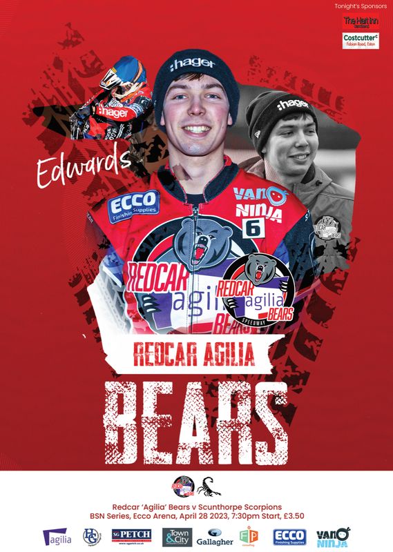 Redcar Bears v Scunthorpe Scorpions - 28/04/23