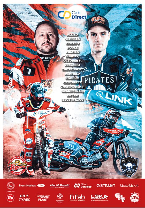 Glasgow Tigers v Poole Pirates - 2023 Championship Play-Off Grand Final, 2nd Leg - 08/10/23
