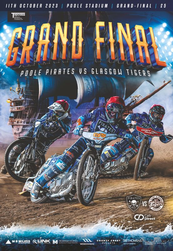 Poole Pirates v Glasgow Tigers - 2023 Championship Play-Off Grand Final, 2nd Leg - 11/10/23