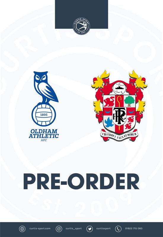 Oldham Athletic v Tranmere Rovers - 20/12/25