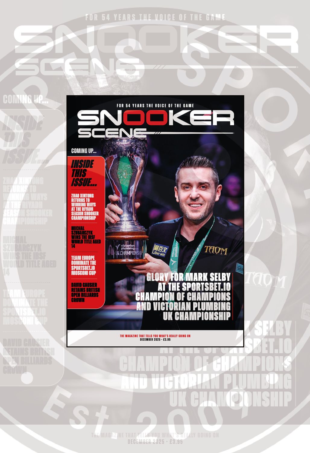 Snooker Scene - December 2025