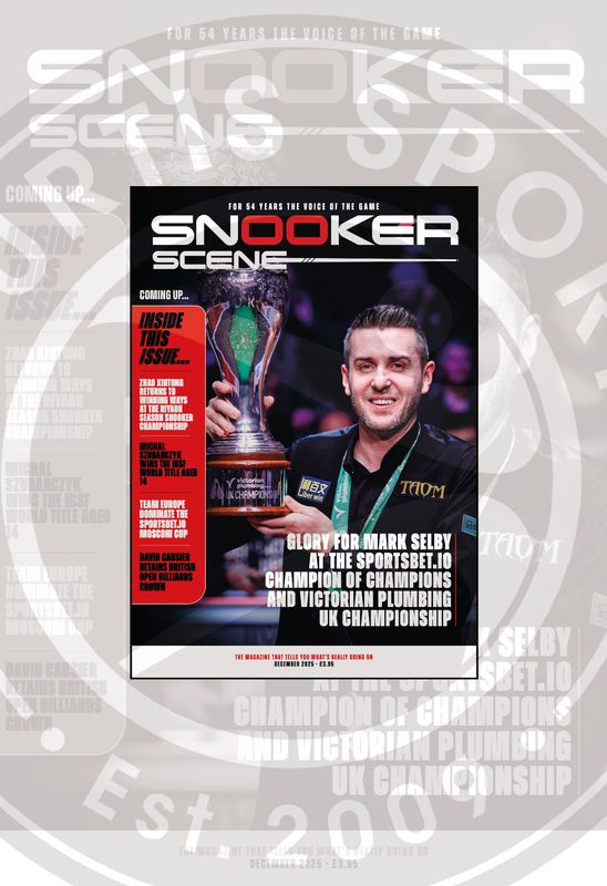 Snooker Scene - December 2025