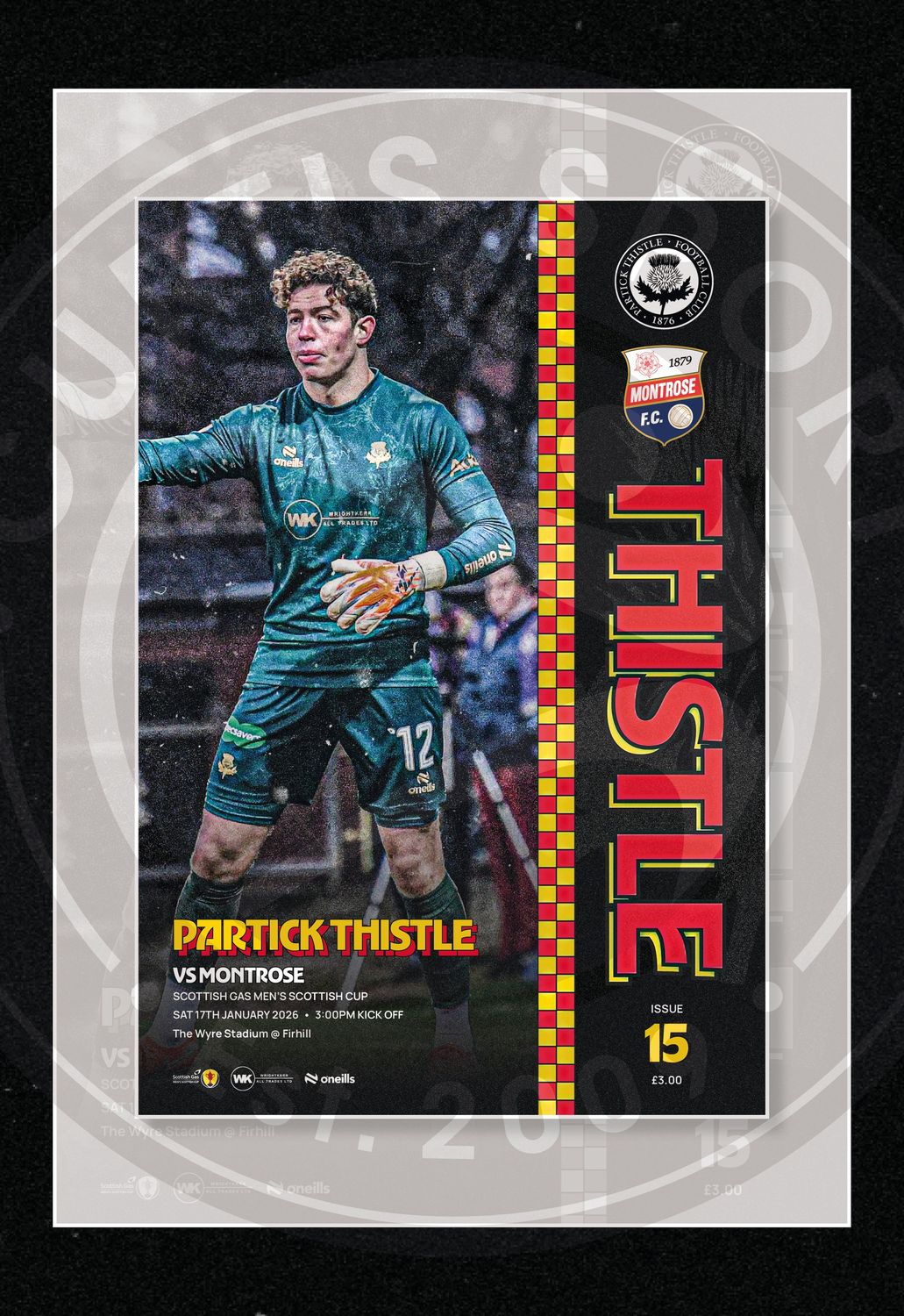Partick Thistle v Montrose - 17/01/26