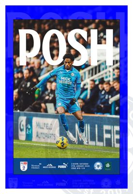 Peterborough United v Plymouth Argyle - 17/01/26 Peterborough United v Plymouth Argyle - 17/01/26