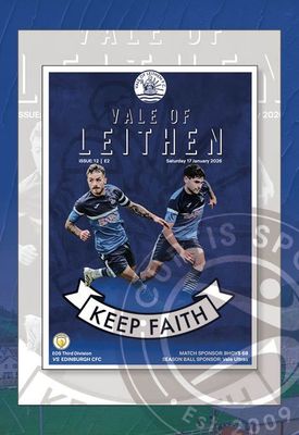 Vale of Leithen v Edinburgh CFC - 17/01/26 Vale of Leithen v Edinburgh CFC - 17/01/26