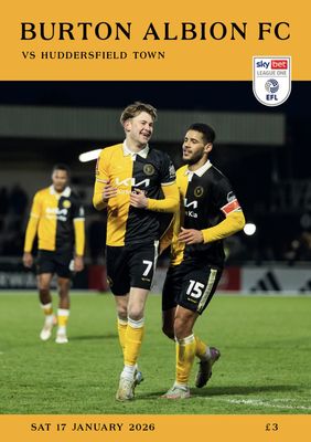 Burton Albion v Huddersfield Town - 17/01/26
