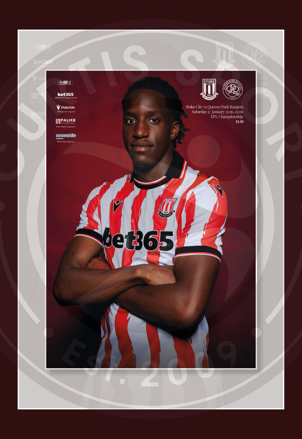 Stoke City v Queens Park Rangers - 17/01/26