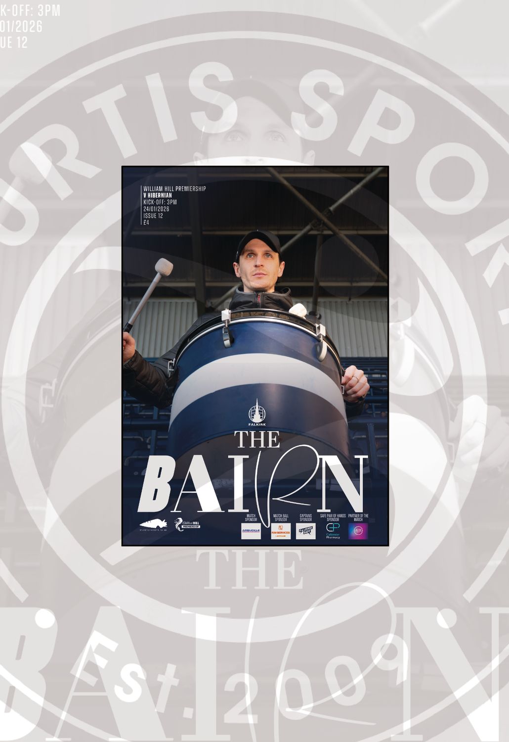 Falkirk v Hibernian - 24/01/26 Falkirk v Hibernian - 24/01/26