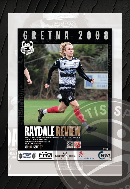 Gretna 2008 v Broxburn Athletic - 24/01/26