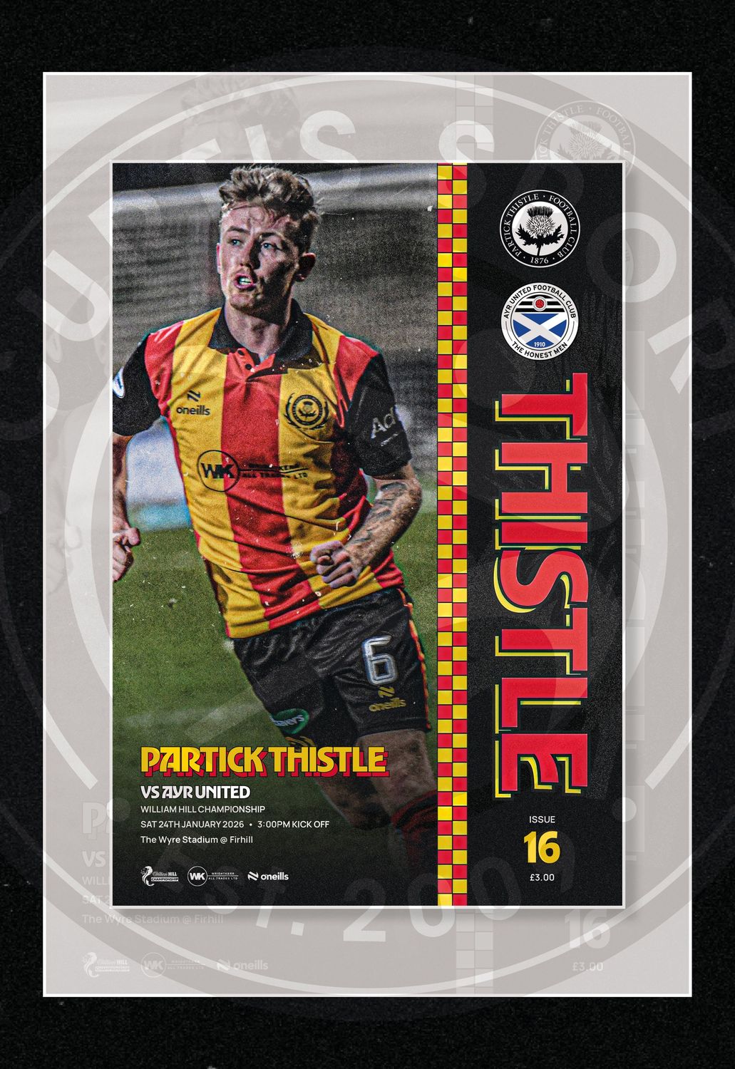 Partick Thistle v Ayr United - 24/01/26 Partick Thistle v Ayr United - 24/01/26