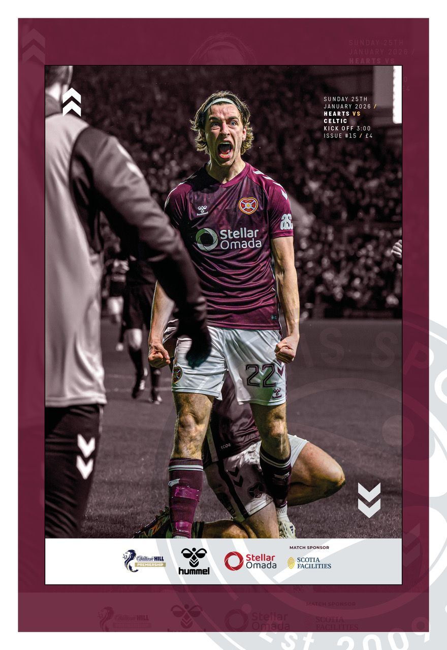 Heart of Midlothian v Celtic - 25/01/26