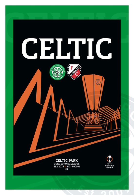 Celtic v FC Utrecht - 29/01/26